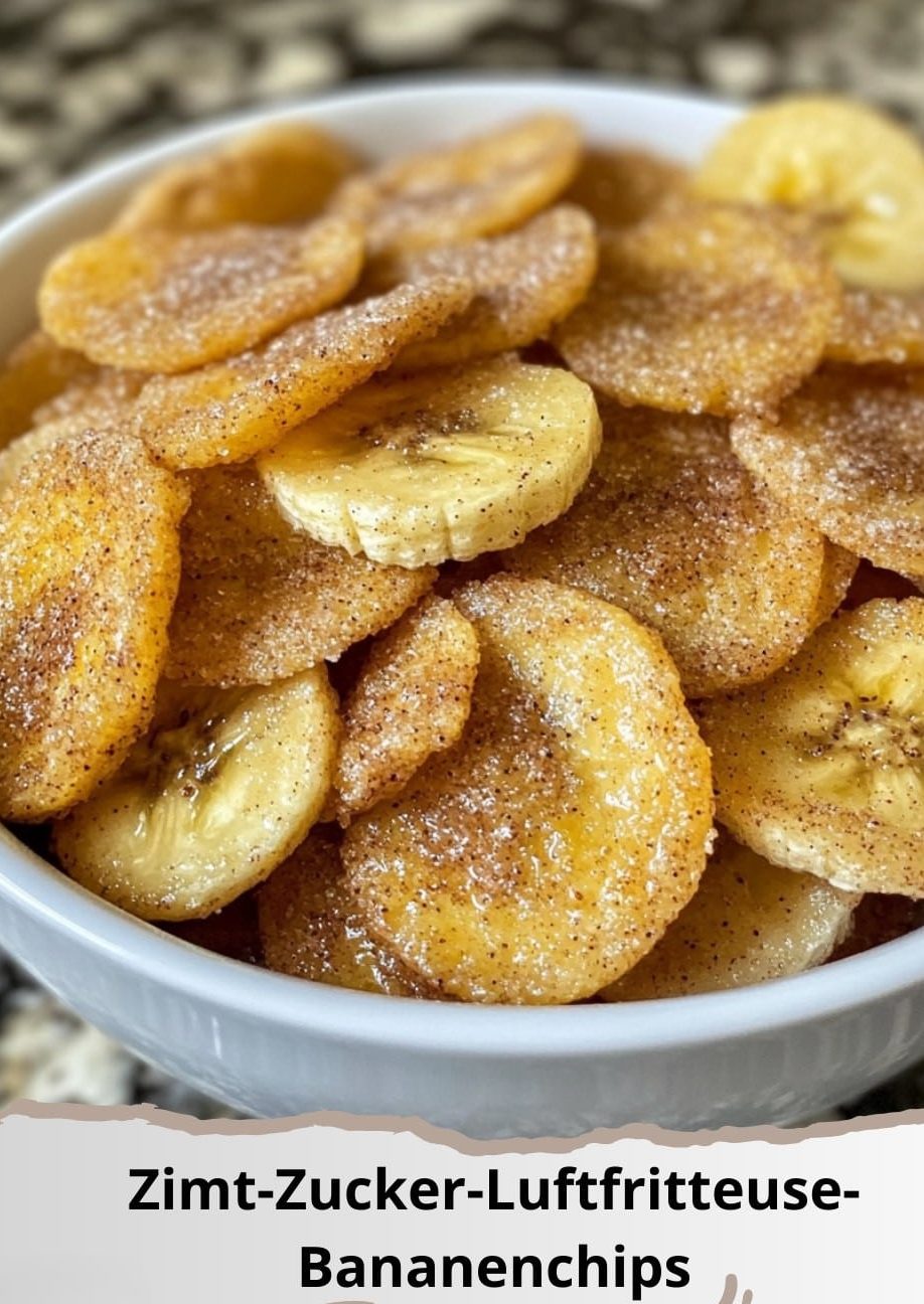 Bananenchips mit Zimt - Swiss-Rezepte Bananenchips mit Zimt - Swiss-Rezepte