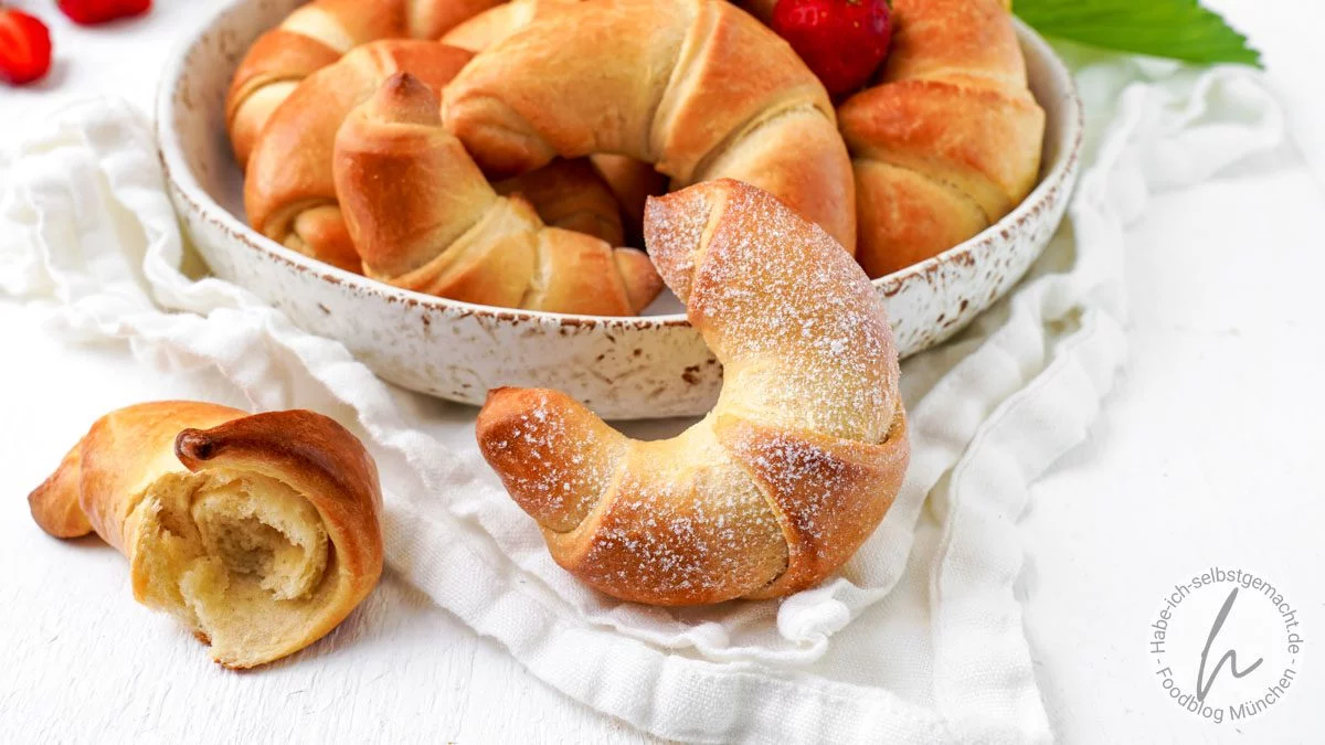 Selbstgemachte Croissants (Butterhörnchen) - Swiss-Rezepte