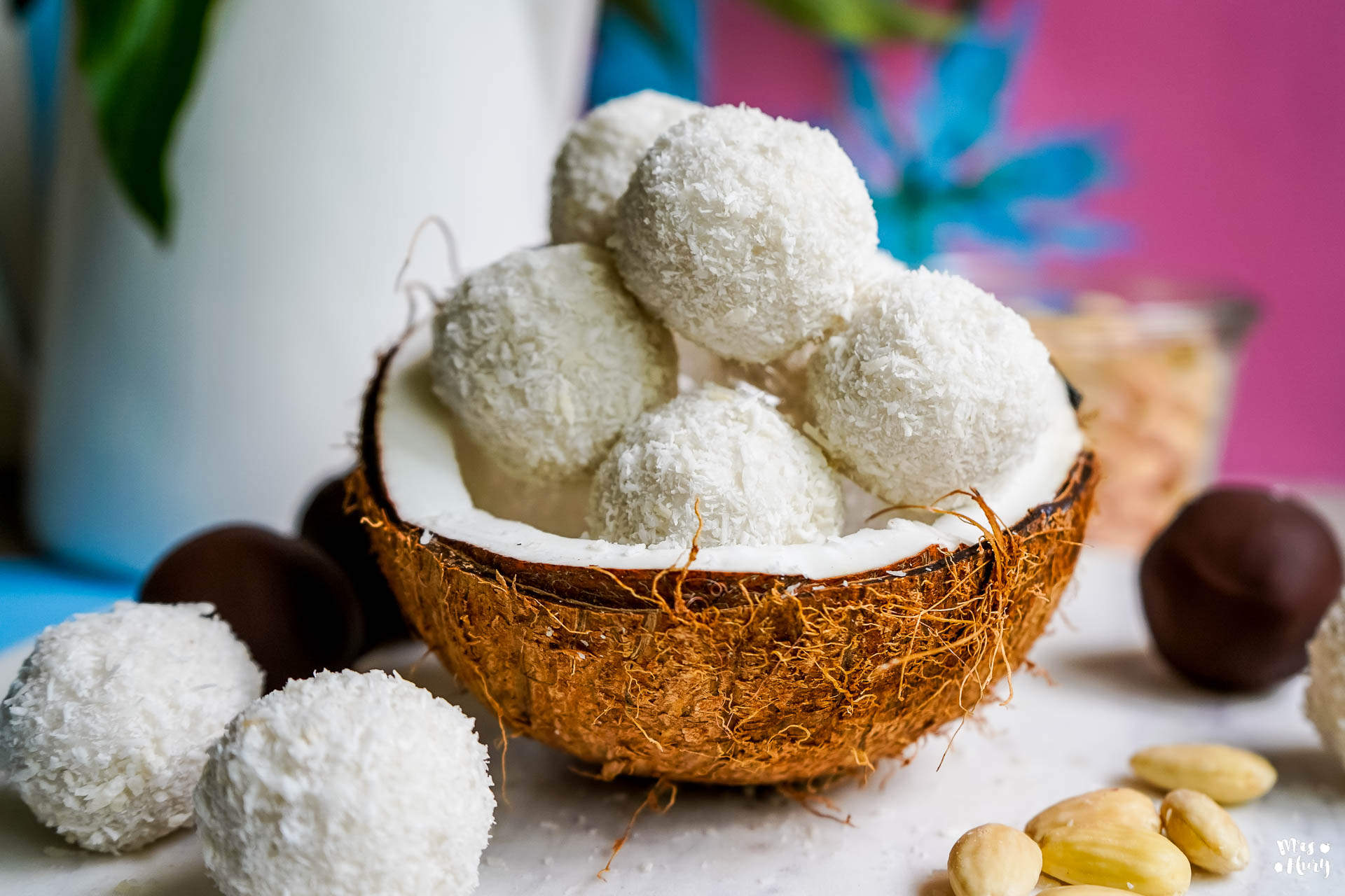 Kokos-Raffaello-Kugeln - Swiss-Rezepte