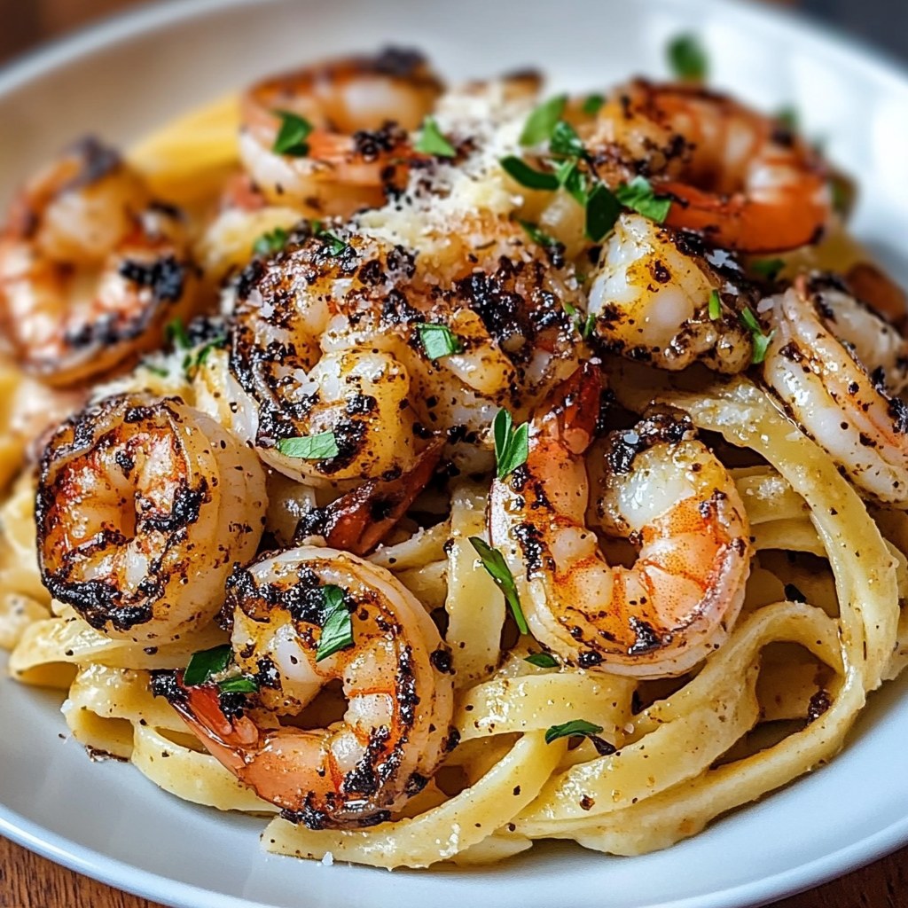 Geschwärzte Shrimp-Pasta – Pikant, Cremig &amp; Voller Südstaaten-Flair ...